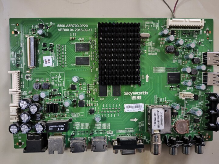 维修创维49E362W 5800-A8R790-0P20 7R70 RTD2992 EMMC备份16G5.0