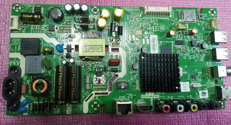 维修创维32X6 32E2A 32K5C  MSD6A338 5844-A8S470-0P20 EMMC量产