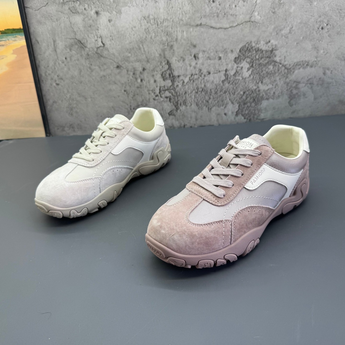 2026春季新款撤柜断码真皮韩版学院风爆款阿甘鞋跑步运动鞋女鞋,女鞋,时尚休闲鞋,淘宝优惠券,粉丝福利购,淘宝优惠卷