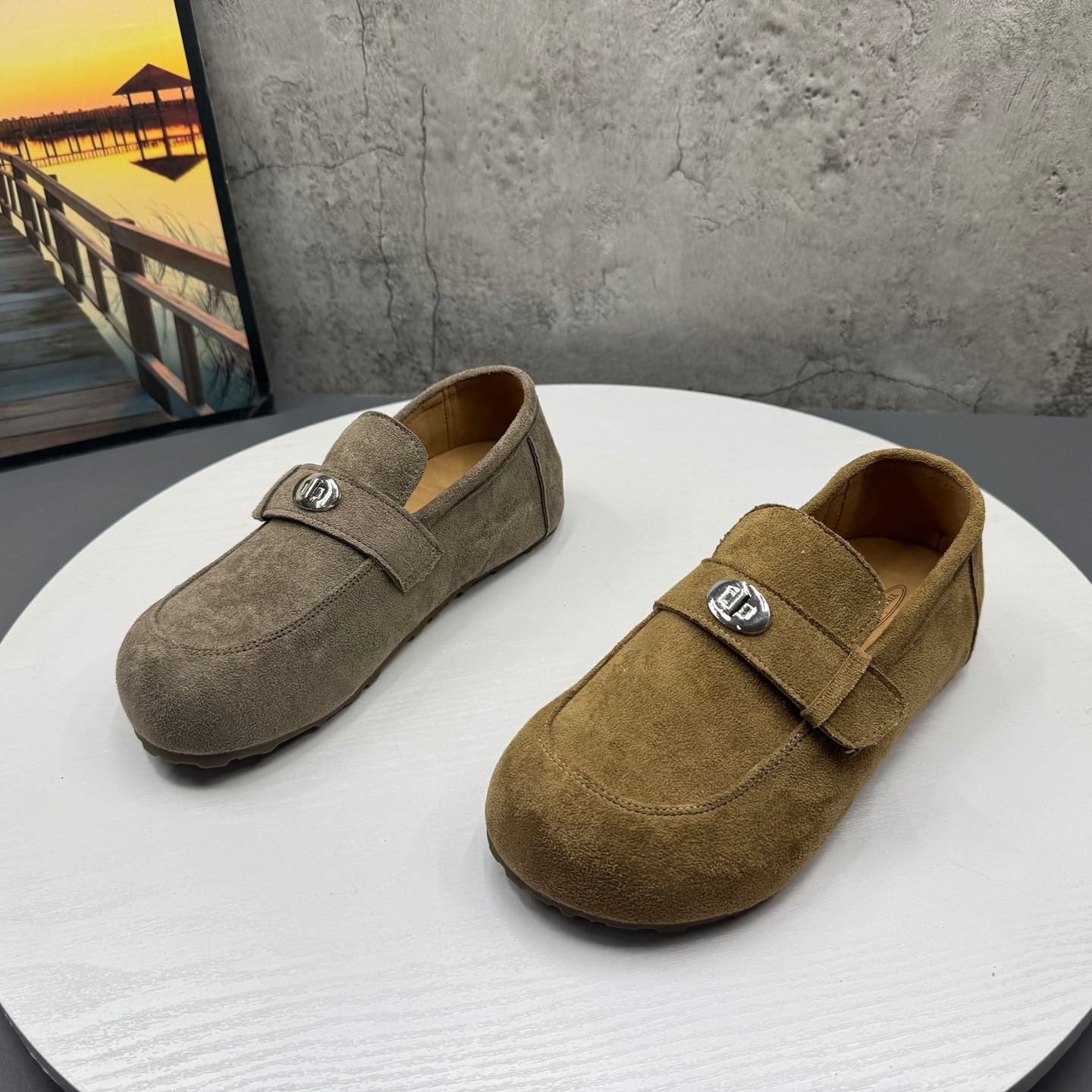 2026撤柜断码春季新款女鞋内增高时尚舒适圆头套脚勃肯鞋百搭单鞋,女鞋,勃肯鞋/软木鞋,淘宝优惠券,粉丝福利购,淘宝优惠卷