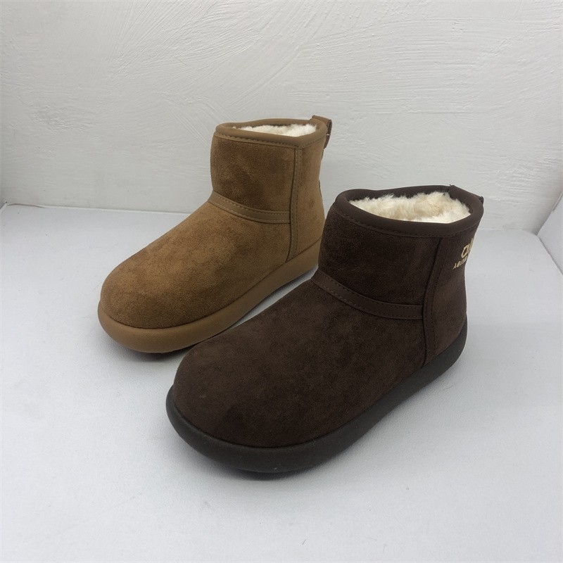 2025新款撤柜断码处理冬季套筒户外平底加绒保暖雪地靴女棉短靴,女鞋,时尚雪地靴,淘宝优惠券,粉丝福利购,淘宝优惠卷