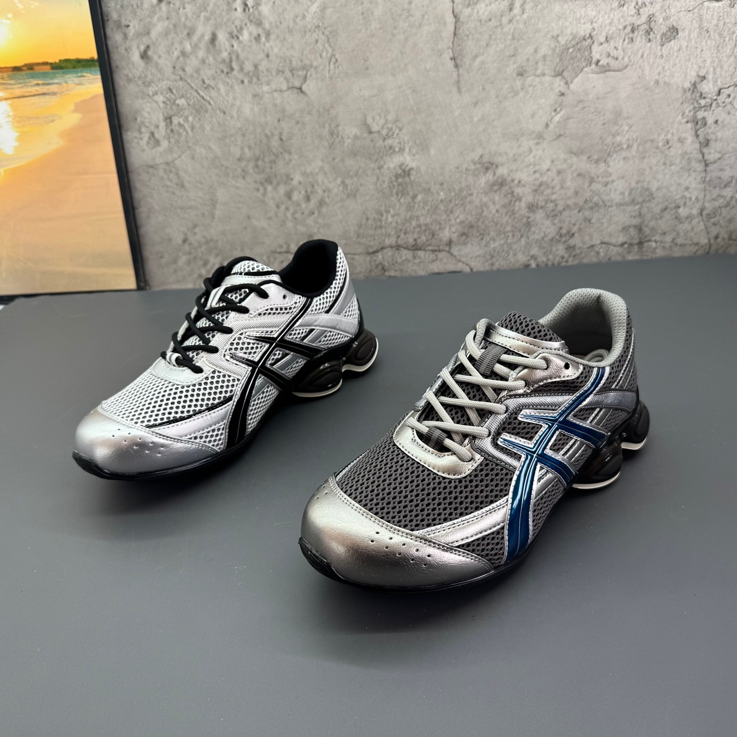 2026春季新款撤柜断码真皮时尚百搭网面透气软底跑步学院运动女鞋,女鞋,时尚休闲鞋,淘宝优惠券,粉丝福利购,淘宝优惠卷