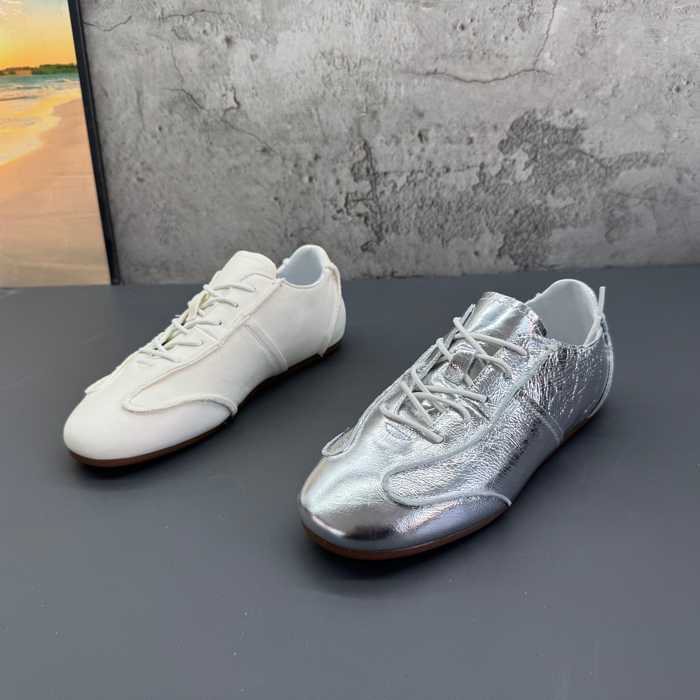 时尚德训鞋工厂撤柜处理2026春季新款真皮圆头系带学院风休闲女鞋,女鞋,德训鞋,淘宝优惠券,粉丝福利购,淘宝优惠卷