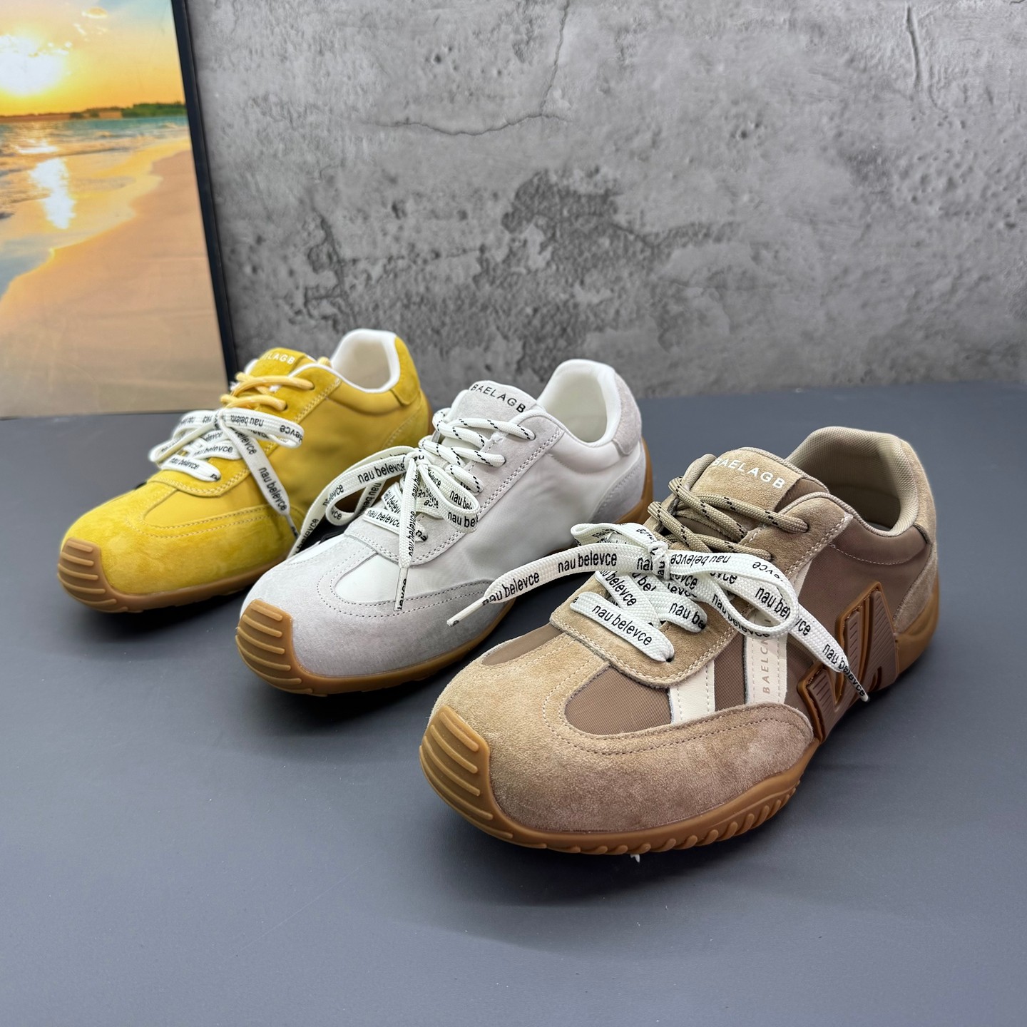 工厂撤柜处理2026春季新款真皮时尚爆款拼色圆头韩版德训鞋女鞋,女鞋,德训鞋,淘宝优惠券,粉丝福利购,淘宝优惠卷