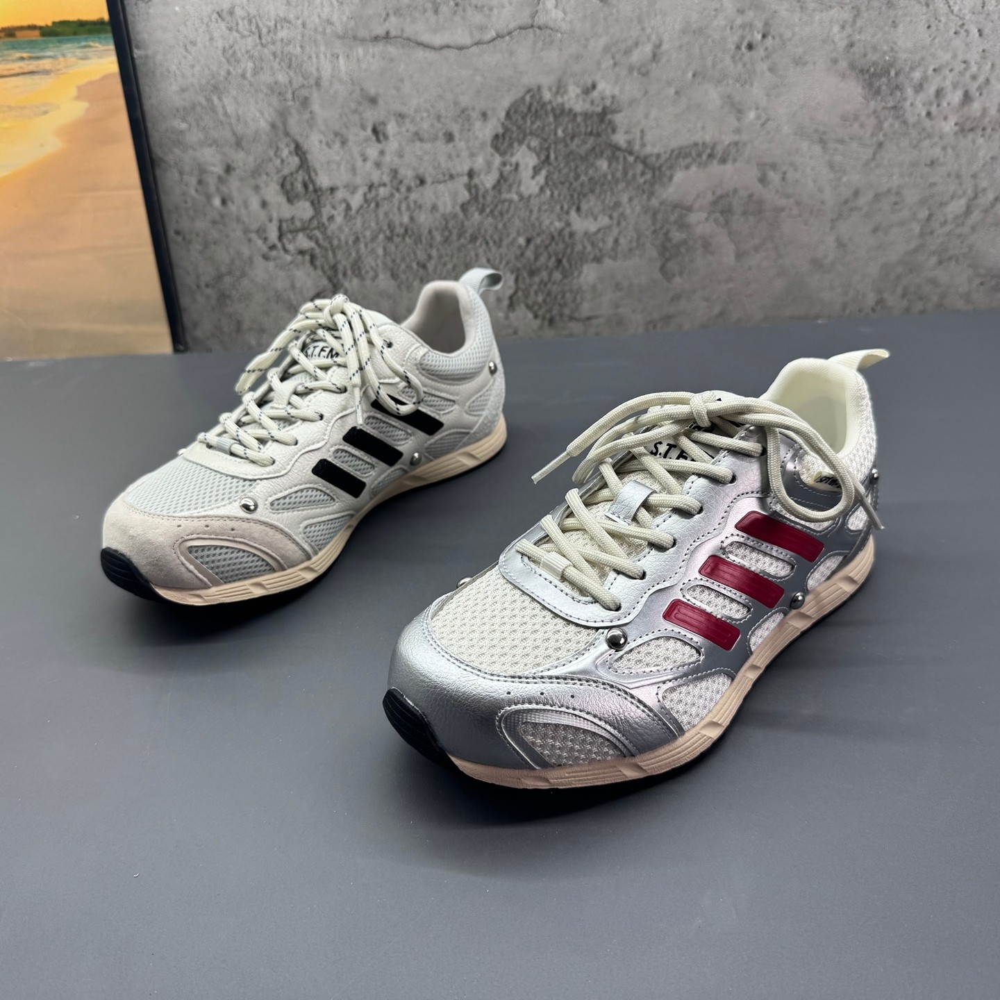 时尚百搭德训鞋工厂撤柜处理2026春季新款真皮圆头内增高运动女鞋,女鞋,德训鞋,淘宝优惠券,粉丝福利购,淘宝优惠卷