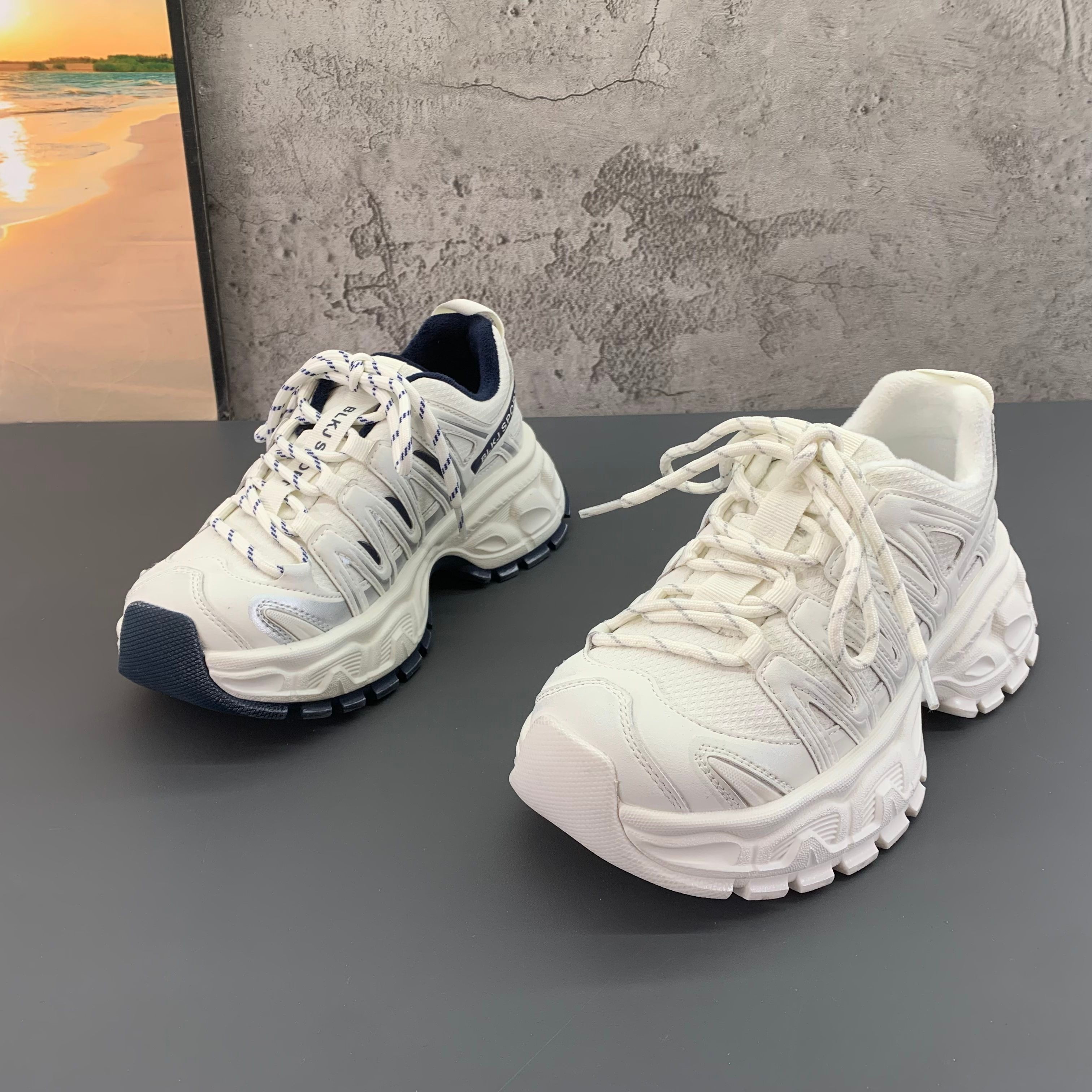 2025冬季新款撤柜断码真皮圆头系带厚底增高加绒保暖超火老爹鞋女,女鞋,时尚休闲鞋,淘宝优惠券,粉丝福利购,淘宝优惠卷