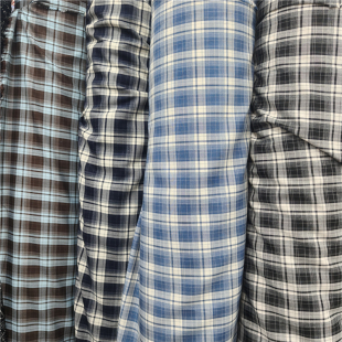 色织格子涤棉布料做cos服装 面包包JK裙面料 饰布景手工艺品帽子鞋