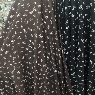 现款小碎花布料做女装连衣裙裤衬衫亲肤饰品发圈透气薄透服装面料