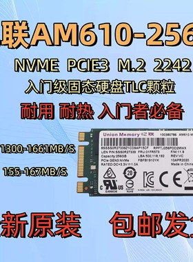 联想AM610 AM611 128G 256G NVME高速台式机笔记本电脑固态硬盘