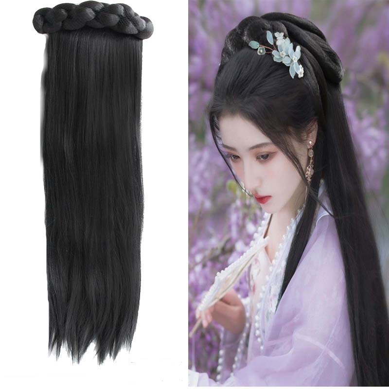 古风汉服假发一体式发箍发包发髻