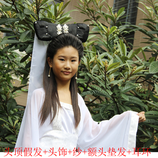 古装假发 新白娘子传奇白素贞假发 头饰 白娘子假发饰品发包