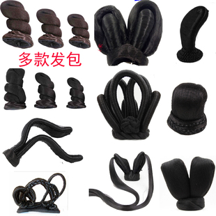 古装汉服假发发髻唐朝公主侍女发髻舞台演出造型飞天发髻cos假发