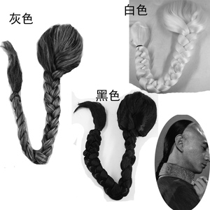 清朝大辫子假发男辫子 民国发型辫子 演出假发辫子 清朝辫子头套