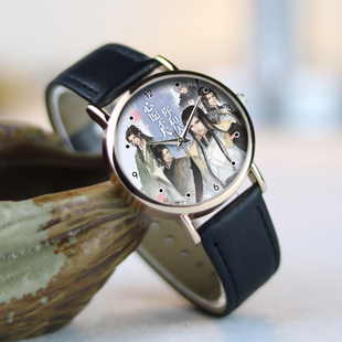 遇见逆水寒手游周边古风手表二次元动漫非防水石英表初高中学生表