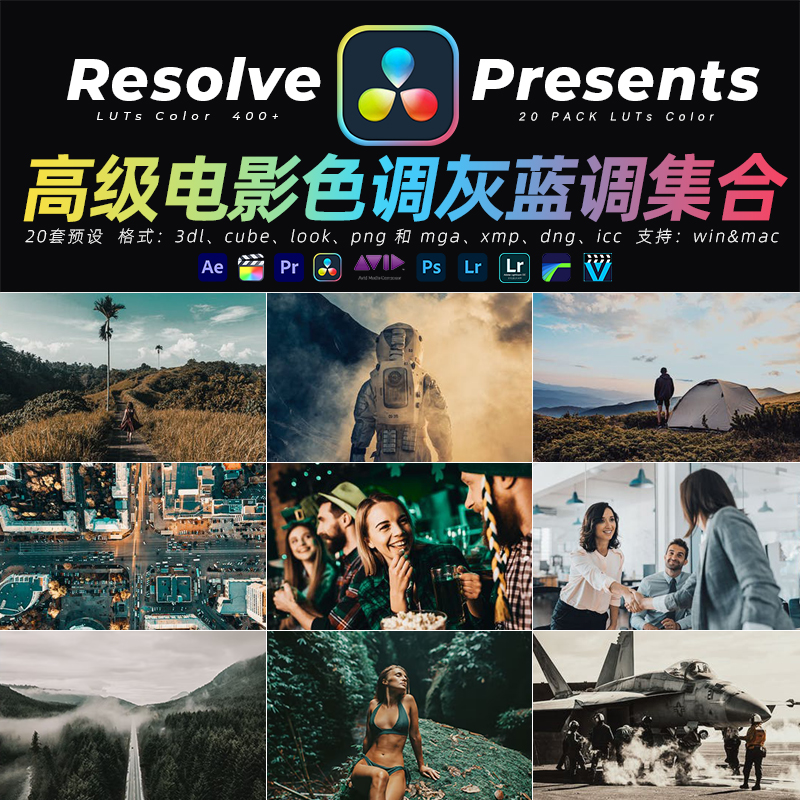 CaptureOne样式电影色彩美学胶卷胶片色调滤镜C1飞思像素蛋糕预设