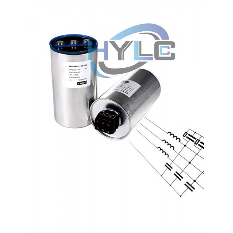 EACO三相滤波电容器SMB-690-3X54