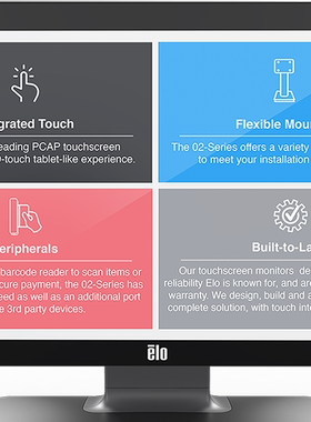 ELO21.5寸电容嵌入式显示器ET2294L-2UWB-0-MT-ZB-NPB-G原装全新