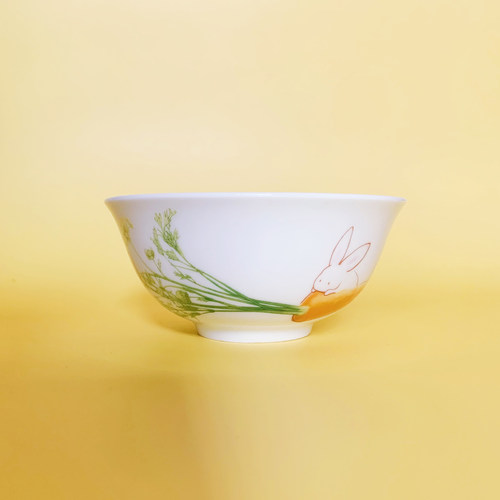 一人所有人碗白瓷中国风