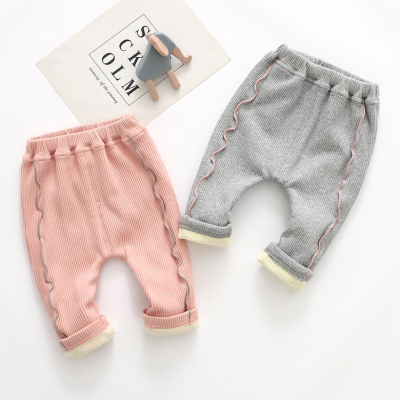 A类棉婴儿童PP裤加绒宝宝保暖裤