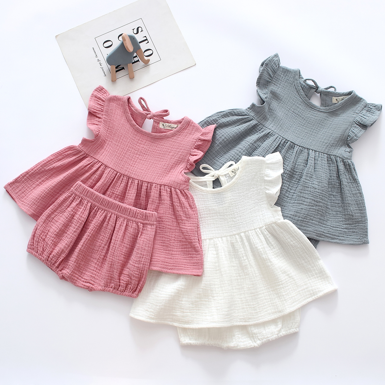 宝宝夏装裙子洋气婴儿娃娃衫