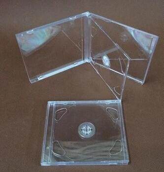 双碟光盘盒2片装光盘盒透明双面CD/DVD光盘盒 双碟装光盘包装盒
