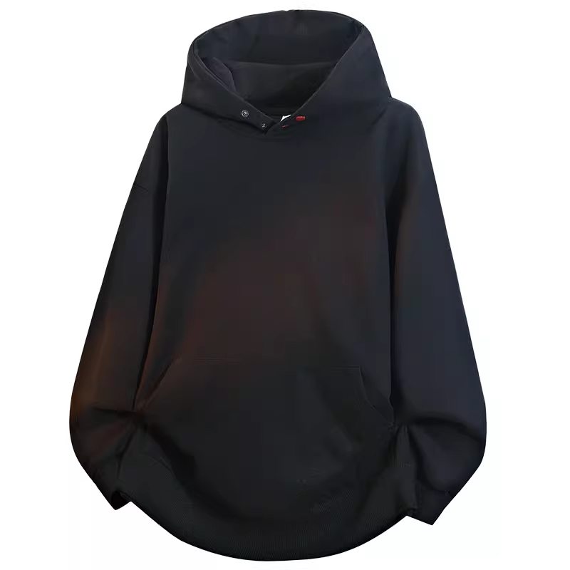 WOODSOON重磅连帽衫卫衣秋冬季时尚简约潮流男士宽松休闲套头外套