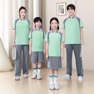 江西赣州市统一校服夏装夏季短袖中小学生初中生高中春秋冬季套装