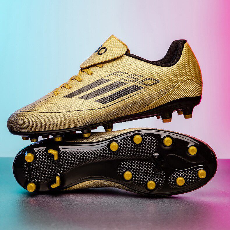 2026春季新款儿童青少年男女运动长钉碎钉足球鞋 32-45码