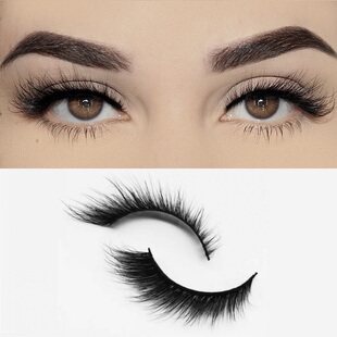 M289 艾魔猫眼水貂毛假睫毛欧美ins风眼尾拉长凌乱浓密肯豆斜飞款