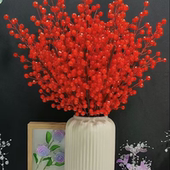 年底大促 16大枝一路长红中桌10mm材料包摆件节庆送礼