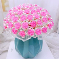 【66】 Velvet Roses-Rose Powder+нет вазы, чтобы сделать это само по себе