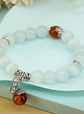 新中式国风猫眼石手串景区热销手串义乌饰品货源