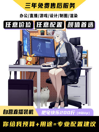 肥宅快乐200斤电脑装机定制收款改价链接