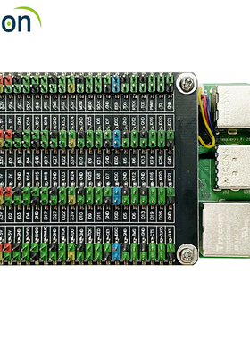 树莓派GPIO扩展板5 4B 一分四彩色排针多路复用DIY实验套件配螺丝