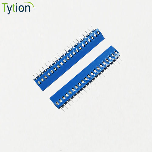 树莓派PICO W 2 W开发板铜芯螺丝接线蓝色端子 20PIN 2.54MM间距