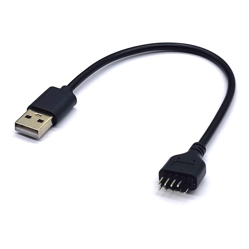 USB2.0A公头转9针9PIN