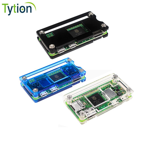 zero专用透明黑色保护壳树莓派