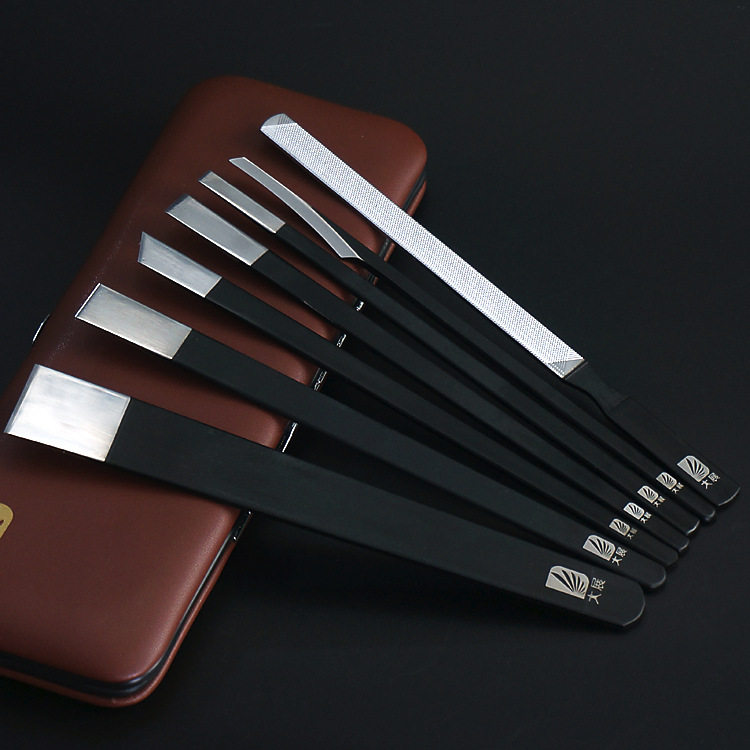 독일 고망간강 전문 페디큐어 칼 발톱 홈 스페셜 세트 각질 굳은 살 수리 7종 세트 양주 네일 케어