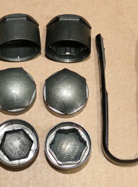 适用新款奥迪 A4LA5Q5LQ2LQ7Q3 车轮轮毂 螺丝栓 防尘帽盖子 正品