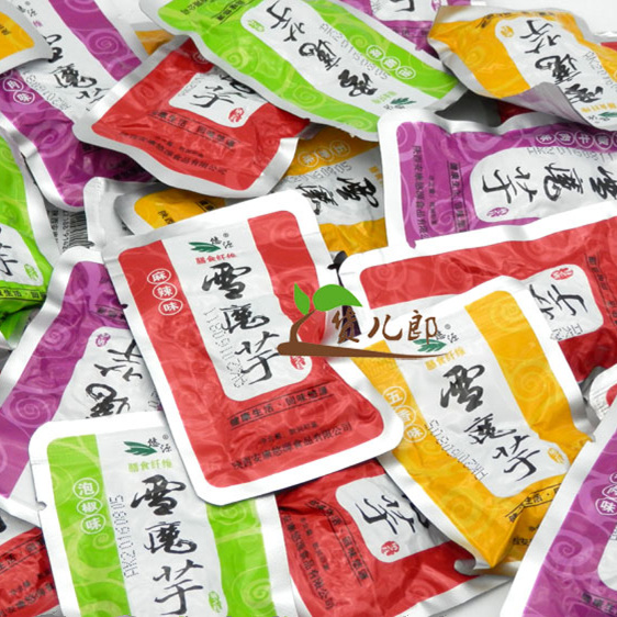 陕西安康特产 悠源 雪魔芋 魔芋干 魔芋丝休闲零食素食 散称500g