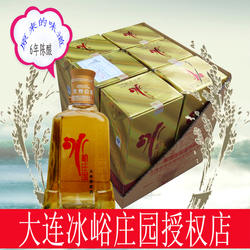 大连冰峪庄园大米原浆酒2012年陈酿52度酒整箱