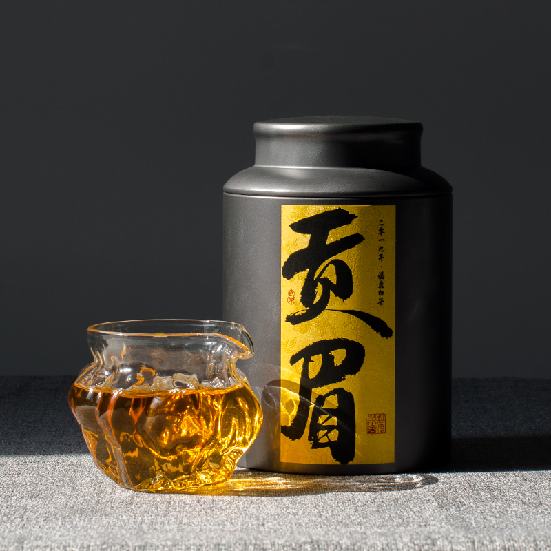 贡眉白茶2019年福鼎花果蜜香群体种菜茶老白茶高山日晒散茶叶送礼