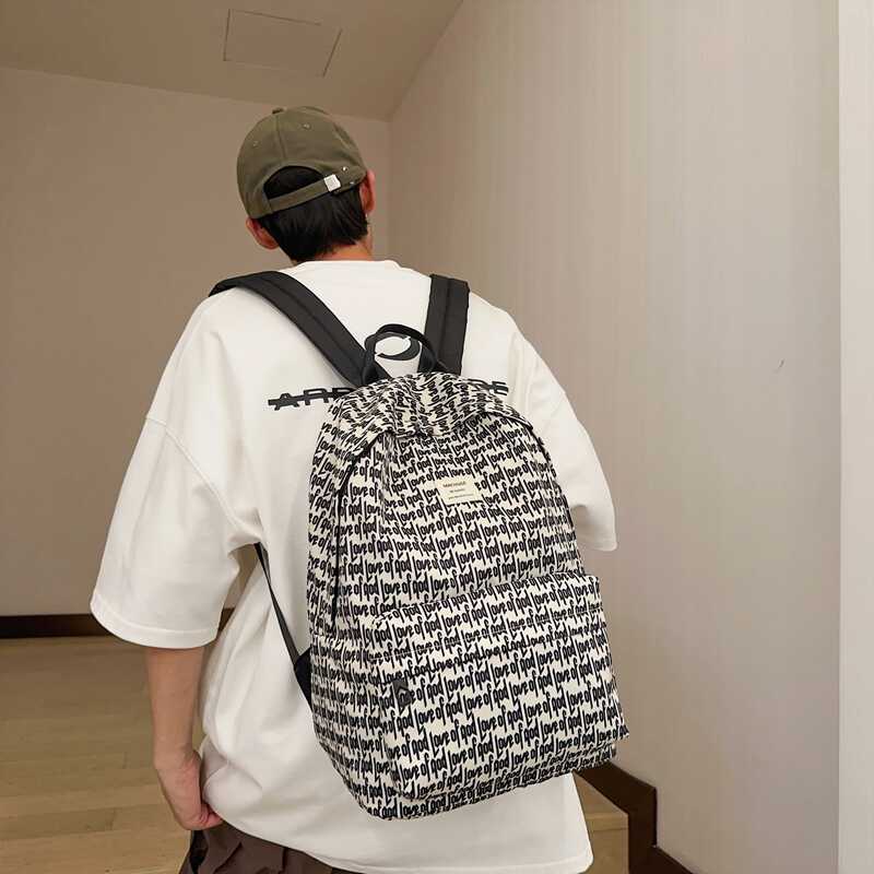 高街FEAROFGODFOG潮牌双肩包