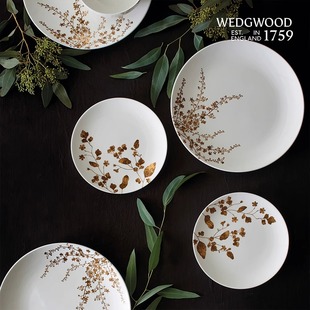 【乔迁礼物】WEDGWOOD威基伍德VeraWang灿金花园22k金家用碗盘