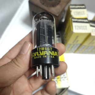 美國SYLVANIA喜萬年 全新原包裝 12W6GT膽機進口電子管USA美國制造