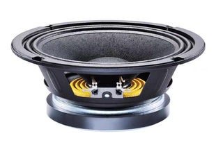 英国百变龙8寸中低音高音头发喇叭单元纸盆布边人声家用书架音箱