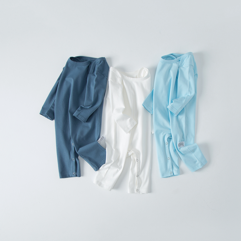 婴儿纯棉长袖宝宝睡衣