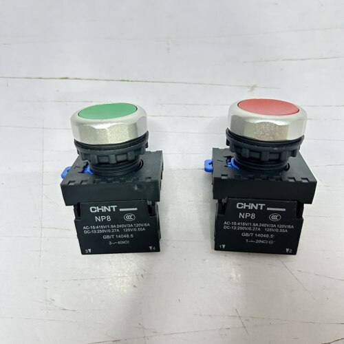 正泰按钮开关NP8-10BN绿NP8-01BN红磁力开关QC36专用
