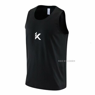 速干美式宽松克莱汤普森标志篮球衣背心投篮训练服运动无袖健身夏