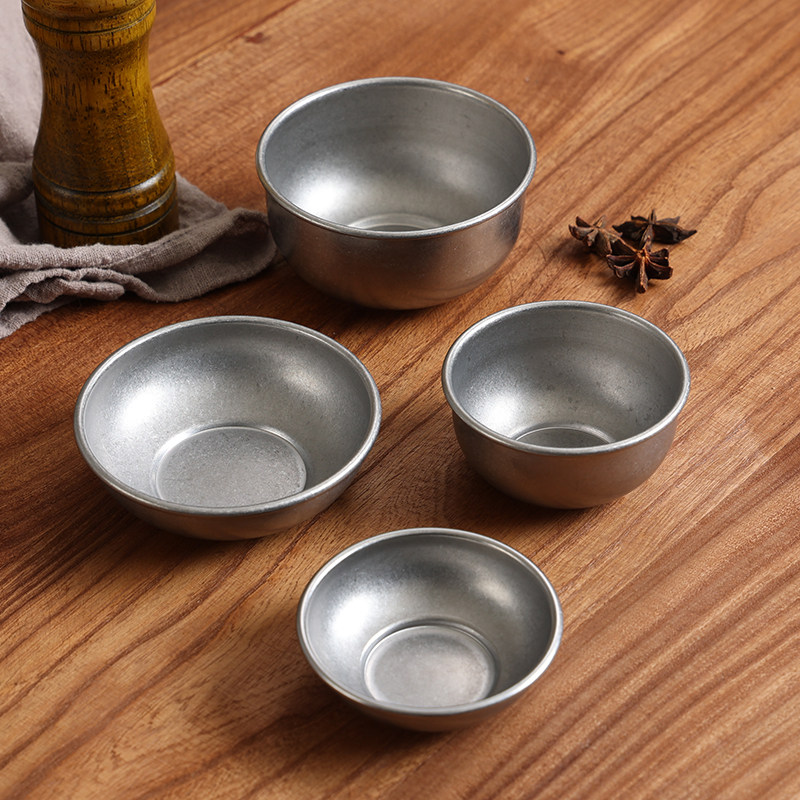 304不锈钢酱料碟泡菜碟酱醋调料碟商用火锅蘸料碟番茄牛排酱汁碟